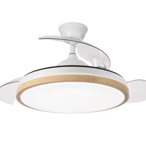 China 110V 220V Ceiling Fan Remote Control Modern 3 Blade Ceiling Fan With Light factory