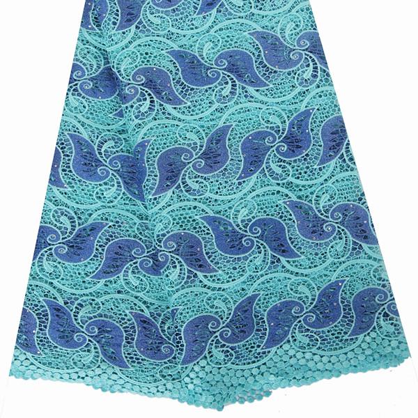 F50279 51"-52" customizable gold african cord lace fabric for wedding dress/
