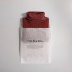 Custom Logo Small Self Seal Glassine Bags For Underwear