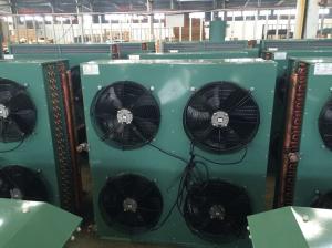 China China High Quality Cooper Tube Fin Type Air Cooled Condenser for Condensing Unit / Refrigeration equipment factory