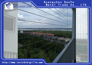China 2.0mm 2.5mm SS 316 Balcony Invisible Grilles factory