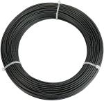 Stainless Steel Cable 1/16" 3/32" Black Vinyl PVC Coated Wire Rope for Railing