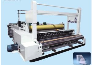 China Big Jumbo Roll Paper Slitting Machine 200m / Min Separation Motor Driving factory