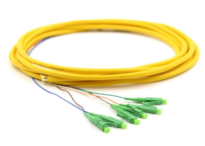 12 Stand OS2 Standard LC APC 9/125μm Fiber Optic Pigtail