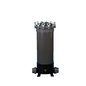China High Precision UPVC Filter Housing 0-0.6Mpa Working Pressure Corrosion Resistant factory