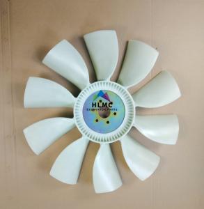 China 10 Blades 6 Holes Engine Fan Blade 6D95 Engine Excavator Spare Parts factory