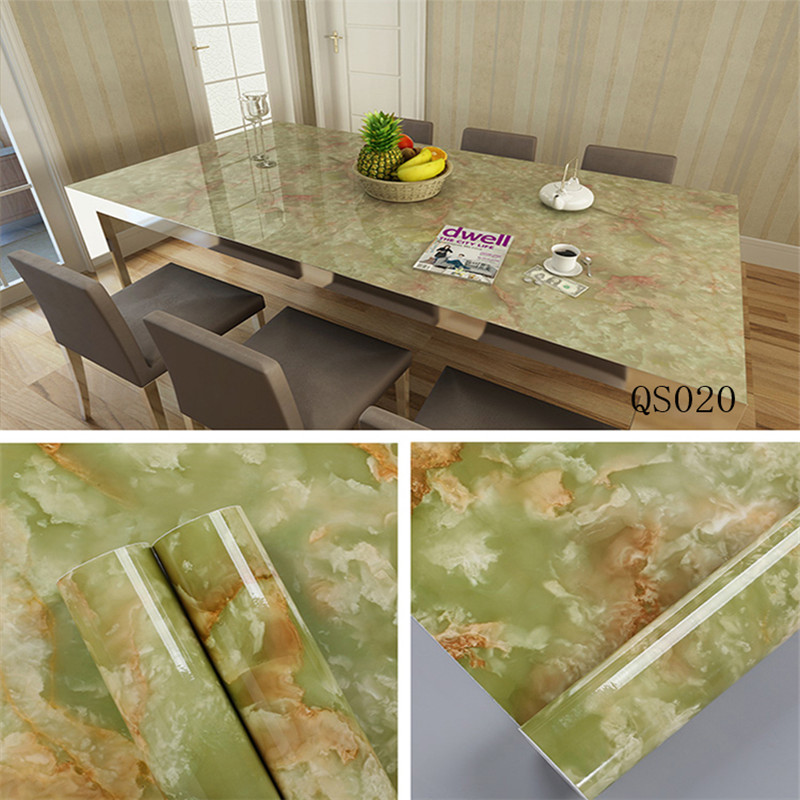 Sample Policy A4 Paper Size Sample PVC Vinyl Self Adhesive Wallpaper 3D Marble/Brick Design for Home/Kitchen/Bathroom