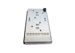 30cm Knob 3000W 2 Burner Ceramic Hob Stainless Steel Housing