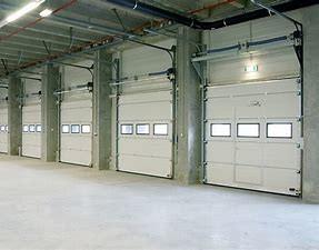 China Insulated Sectional Garage Doors For House 2.0mm Thickness Overhead Door Panel factory