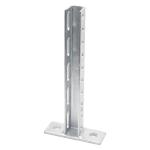 Steel Seismic Shock Bracket Wall Mount Bracket Adjustable 4 Inches