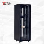 Mobile Locking Network Cabinet 37u Computer Equipment Cabinet Powder Coating