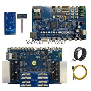 China Ethernet Port G5i Four Head Inkjet Board For Wine Bottles Ball Rods Insulated Cups Cylindrical UV Inkjet Printers on sale
