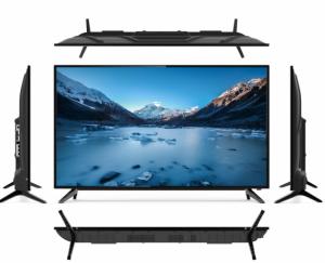 China Standard Bezel 65 Inch Smart TV Tempered Glass Android 4K TV FHD Resolution factory
