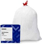 Strong Multipurpose Large Black Garbage Bags - 30 Gallon 74 Count
