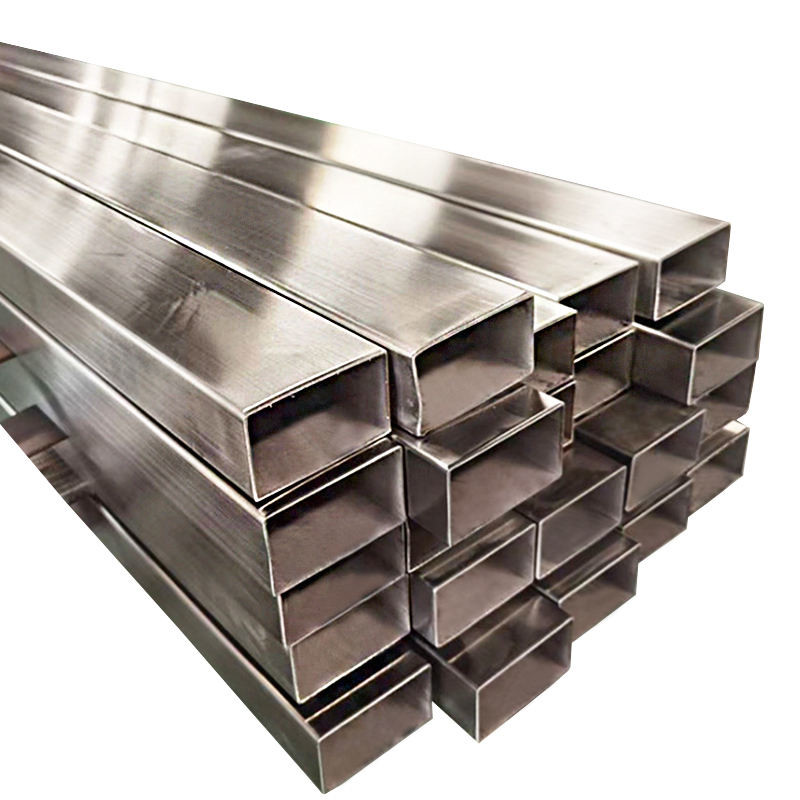 Square Tube 304 304L 316 316L Rectangle Pipe Seamless Super Duplex Stainless Steel Pipe