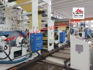 China Double Shaft Automatic Lift Extrusion Laminating Machine For Non Woven Fabric factory