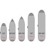 Professional Polyester Longboard Surfboard Bags Waterproof