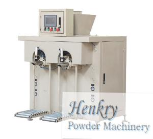 China Automatic Double Outlet Bag Packing Machine , Powder Packaging Systems factory