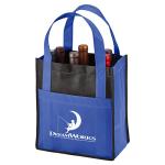 Custom Non Woven Shopping Bags & Totes,Non woven wine bags, wine bottle carrier