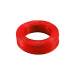 Red UL3223 Silicone Rubber Coated Wire , Flexible Rice Cooker Wire Weather