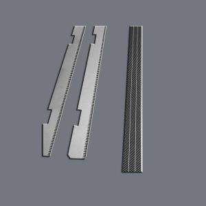 China Chemical Stainless Steel Etching Printer Blades with High Precision factory