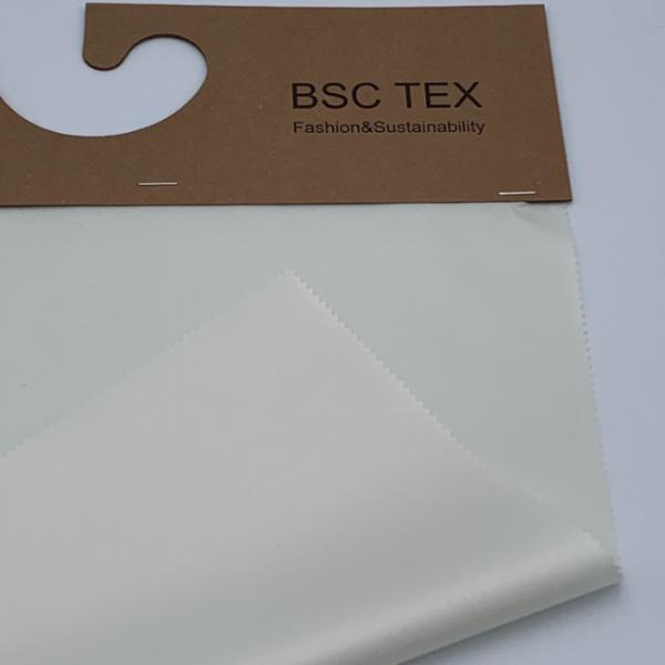50D 88 Gsm Breathable Outdoor Fabric 100 Polyester Pongee Waterproof Stretch