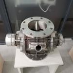 Small Airlock Rotary Valve for Powders and Granular Products in Industrial
