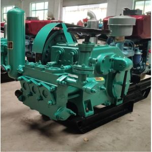 China Reciprocating Horizontal Mud Pump , BW 160 Mud Pump Single Acting Piston on sale