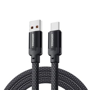 China Magnetic Absorption Charging Cable Type C USB C to USB Cable 100W ES-X55 Series factory