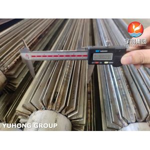 ASTM A213 TP316L Longitudinal Finned Tube Furnace Boiler