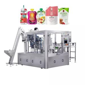 China Spout Bag Linear Picking Filling Sealing Packing Machine factory