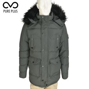 China Waterproof Mens Lightweight Padded Jacket 942PCS QTY Zipped Pockets on sale