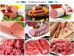 Industrial Ham Sausage Production Line Large Capactiy 500kg/H