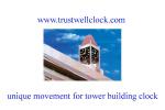big clocks for park,city park clock-GOOD CLOCK YANTAI)TRUST-WELL CO LT, big wall