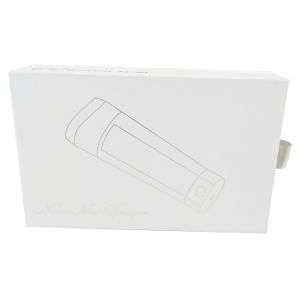 Glossy Cardboard Perfume Case Box Sliding With Metallic Silver Printing