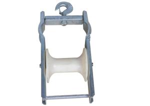China SH65JS 2KN Cable Pulling Pulley Bunch Conductor Block Suitable For ABC Cable factory