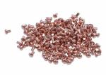 Red Copper Nickel Tin Plated Flat Head Rivet Semi Tubular Rivet 3mm 4mm DIN7338