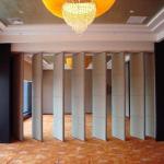 Sound Absorbing Hotel Movable Wooden Wall Dividers 2000 - 6000mm Height