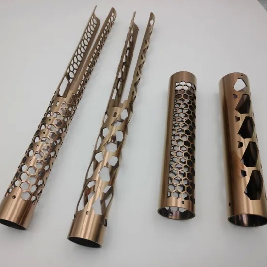 China Precision Laser Cutting Stainless Steel Pipes Perforation Electroplating factory