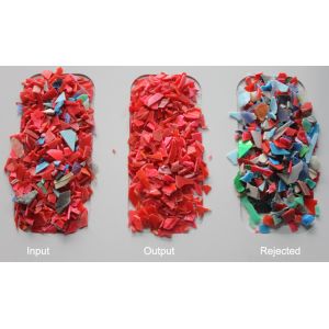 Pe Pp Pvc Pet Hdpe Ldpe Plastic Granules Color Sorter Color Sorting Machine For