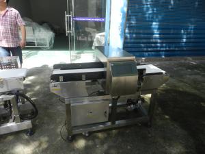 China High Sensitivity Belt Conveyor Metal Detectors For Medicine Capsule Pills Apparel Industry factory