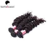 Natural Black Deep Wave Brazilian Virgin Human Hair Extension For Women