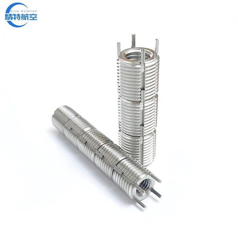 Stainless Steel Heavy Duty Fastener Keylocking Threaded Inserts