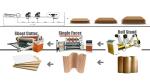 1800mm NC Cutter Single Facer Mill Roll Stander Corrugated Cardboard Product
