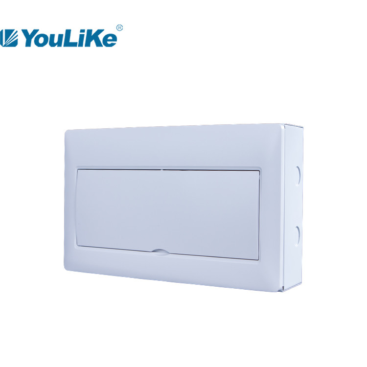 China Dustproof Surface Mount 14 Way DB Box IP40 Protection White factory