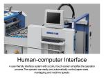 High Platform Industrial Laminating Machine For Offset Printing 50Hz