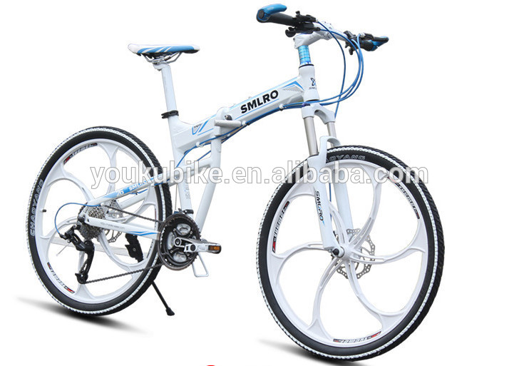 Customized 26" 27 Speed Aluminum Folding Mountain Bike