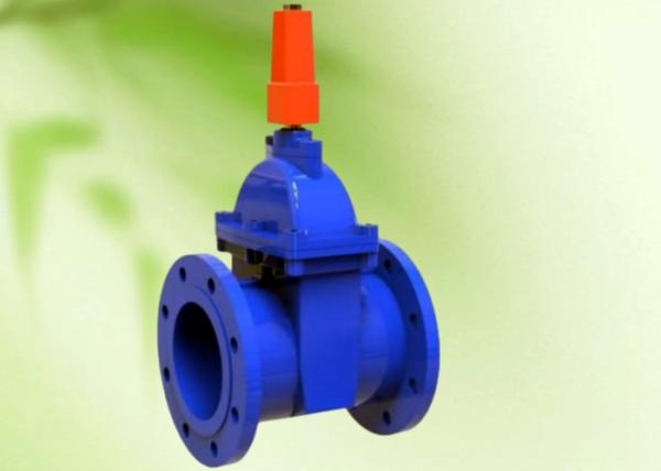 Ductile Iron Non-Rising Stem Resilient Seated Gate Valve With Actuator Interface