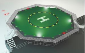China Helicopter Landing Platform Aid System Remote Control factory