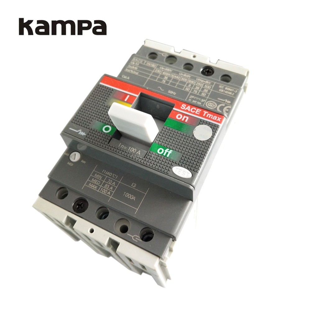 Mould Case Circuit Breaker Kampa Tmax 125A Best Performance